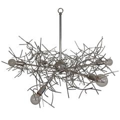 Curved Angular Momentum Chandelier by Lou Blass 12