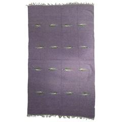 Vintage Handwoven Wool Textile from Chimayo, New Mexico 9