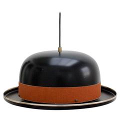Vintage Bowler Hat Pendant Light by Hans Agne Jakobsson, Sweden