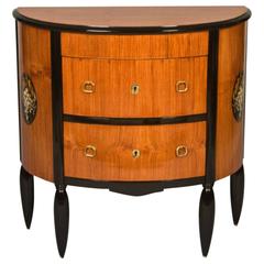 Maurice Dufrene Small Demilune Cabinet