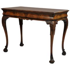 Late 19th Century English Chippendale Style Console Table
