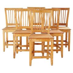 18th Century Swedish Folk Chairs