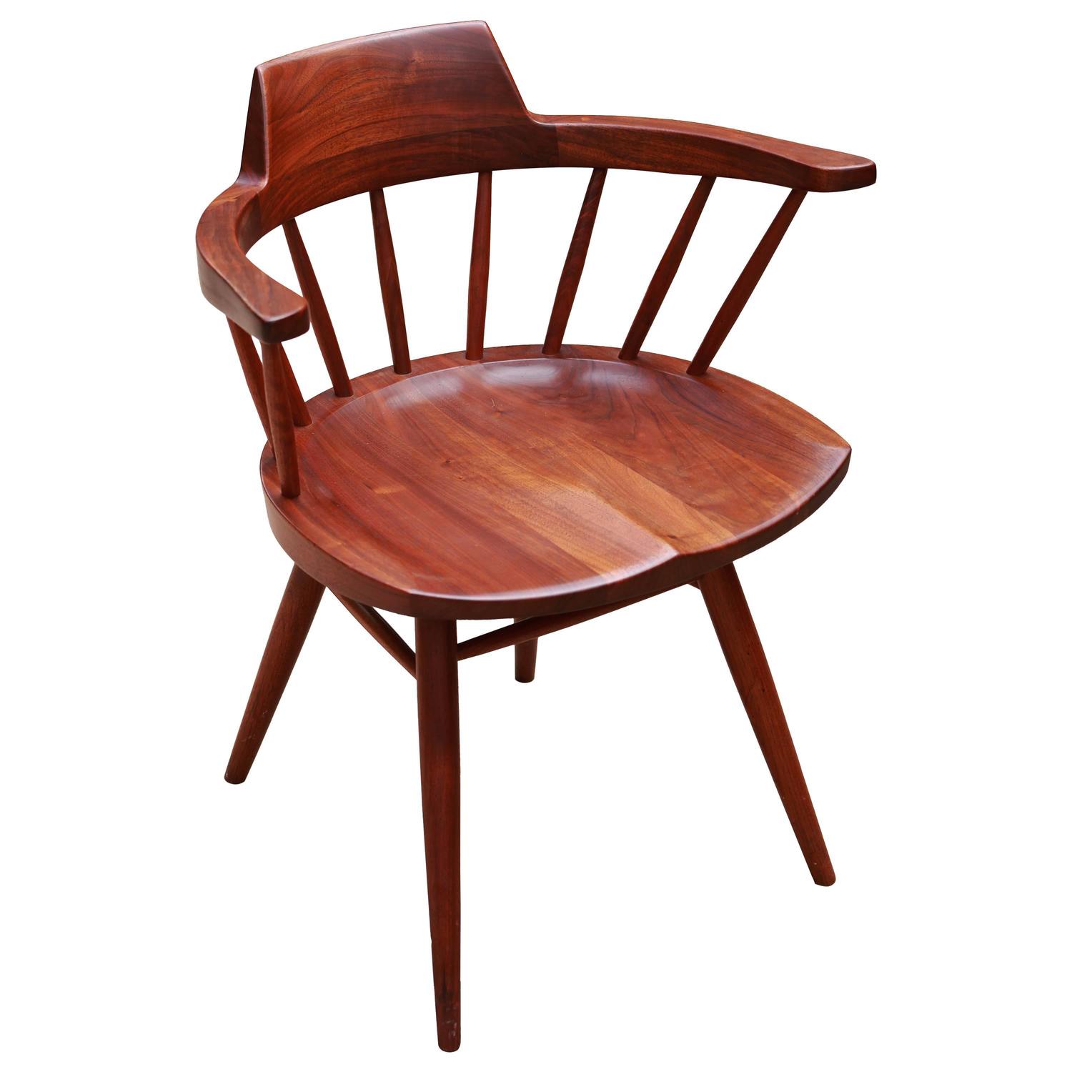 Nakashima Studio Captains Chair For Sale at 1stdibs