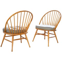 Retro American Modern Windsor Chairs by Heywood Wakefield