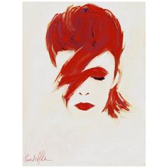 "Ziggy" by Arthur Pina De Alba, Ipad Drawing on Archival Art Paper - #3 of 7 2