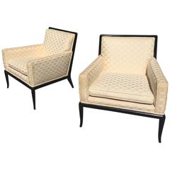 Pair of Th Robsjohn-Gibbings Club Chairs 8