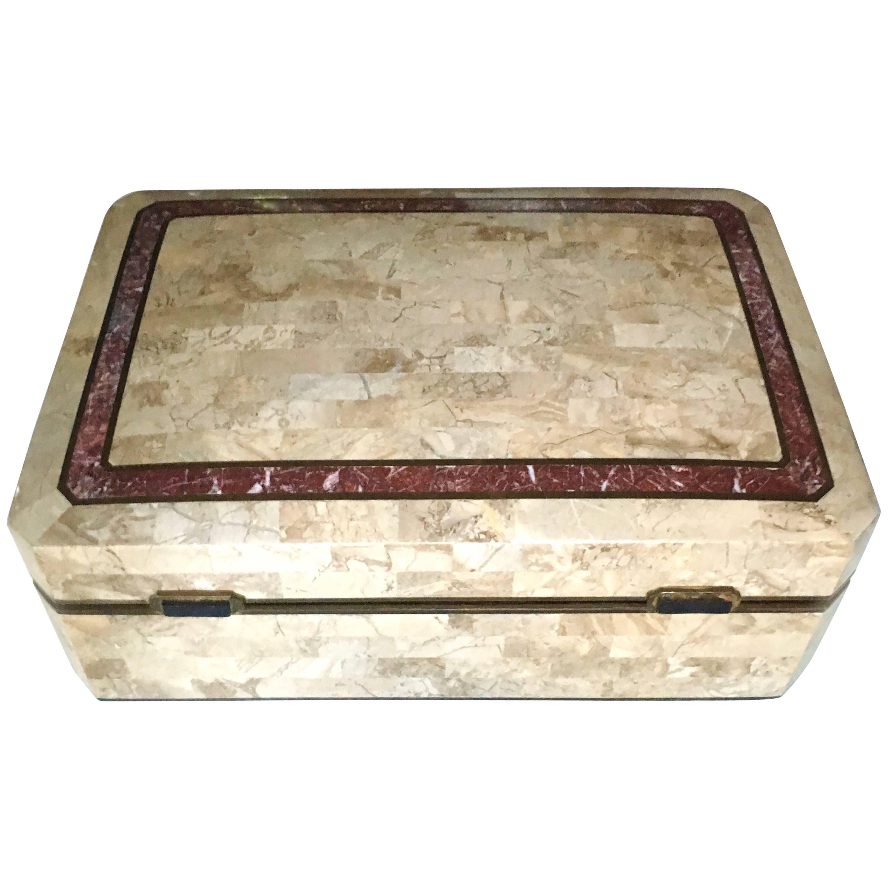 Maitland Smith Tessellated Humidor