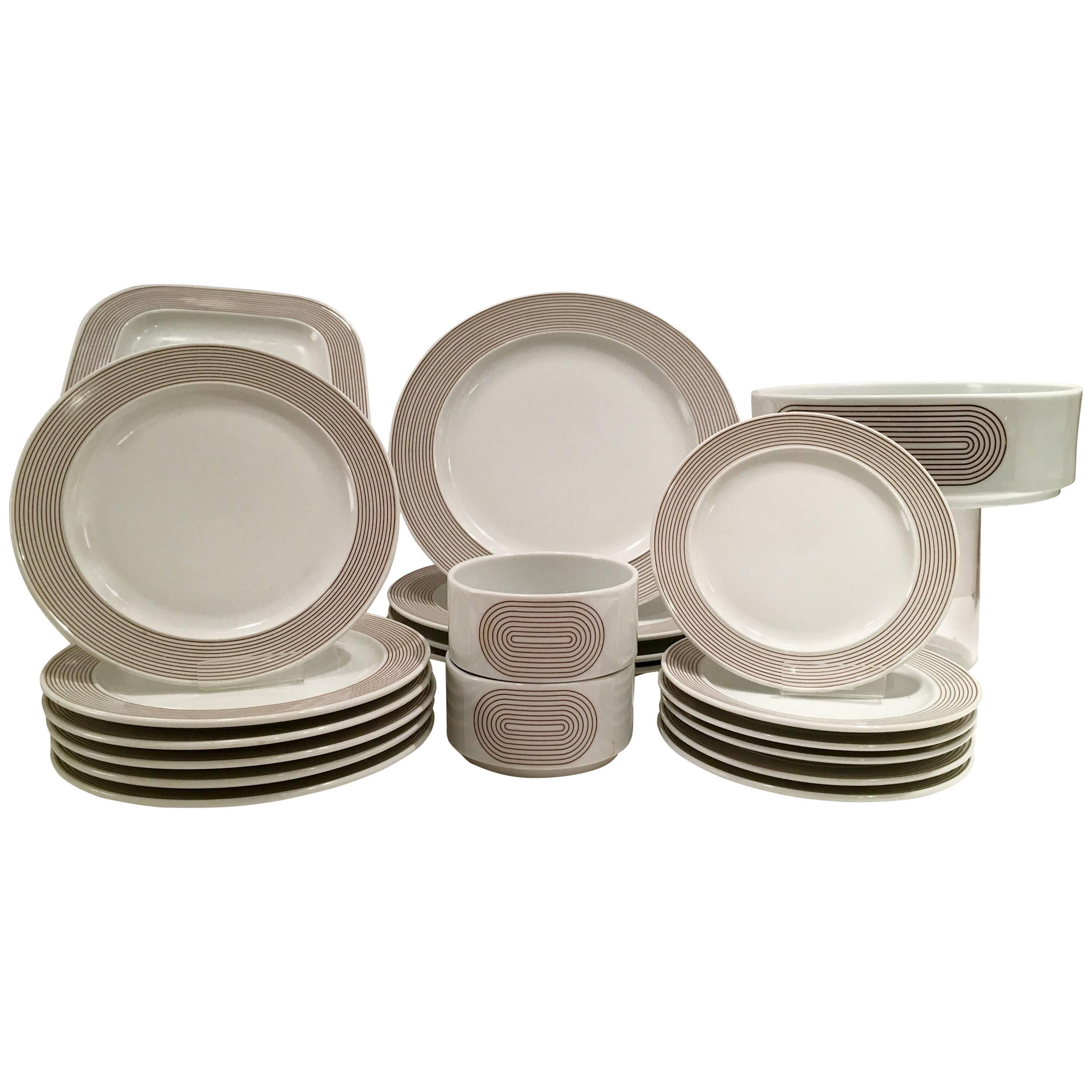 70'S Modern German Porcelain Dinnerware "JOY 1" By, Rosenthal Set/20 For  Sale at 1stDibs | rosenthal joy 1, german modern dinnerware, german  dinnerware