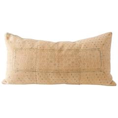 Vintage Miao Dowry Cushion, Tan Large 