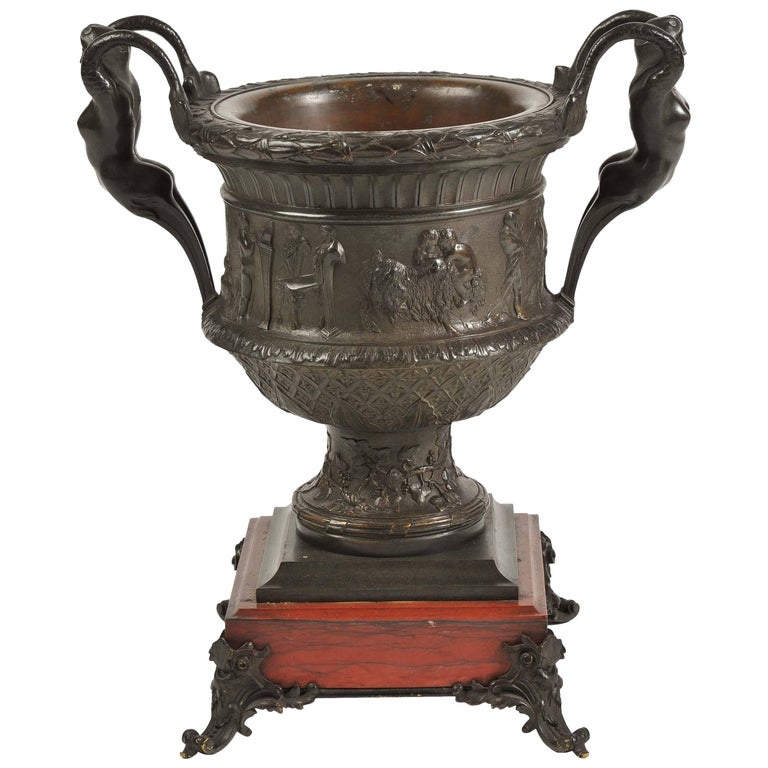 Classical Bronze Urn, 19th Century For Sale at 1stDibs | bronze urns ...