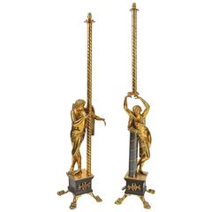 Pair of Classical Antique Lamps