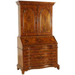 Late 18th Century Neoclassical Walnut and Olivewood Drop-Leaf Chest of Drawers 9