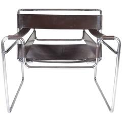 Wassily-Stuhl aus den 1960er Jahren von Marcel Breuer für Gavina Italien