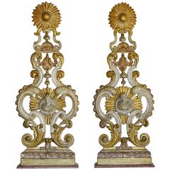 Pair of 18th Century Flemish Appliques by Walter Pompe