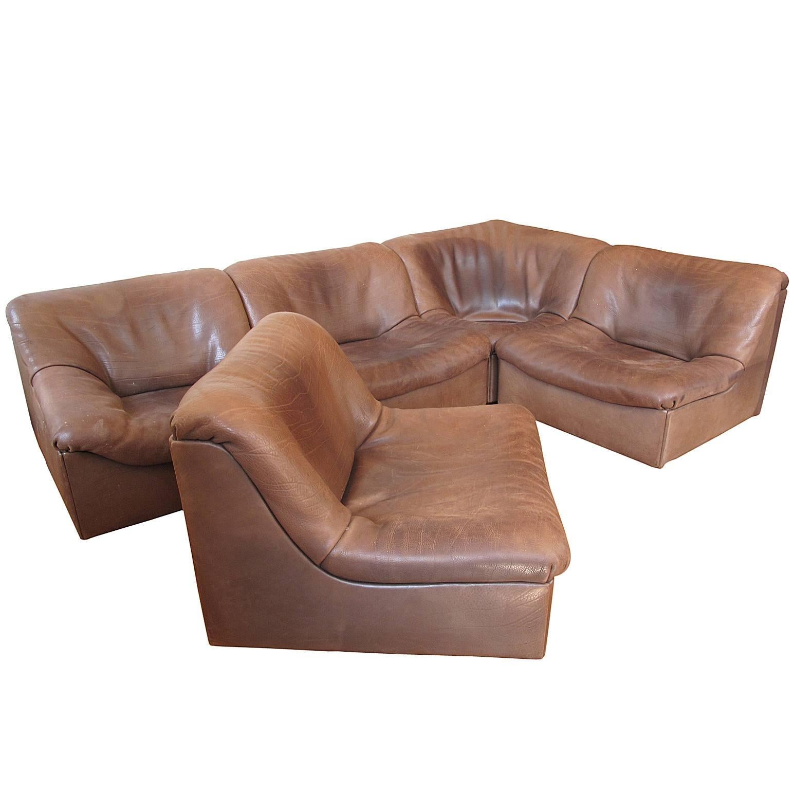 1970s De Sede Modular Sofa, Switzerland