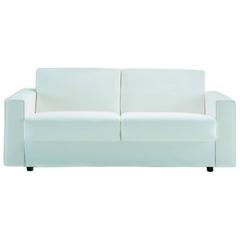 Modern Italian Sofa Bed SB52, made in Italy, Leather or Fabric, New 10