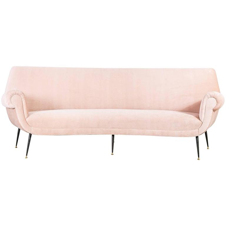 Italian MidCentury Banana Lounge For Sale at 1stdibs