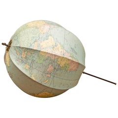 Bett's Portable Terrestrial Globe, London, circa 1920