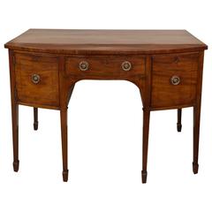 Georgian Honduran Mahogany Bow Front Sideboard, Server, circa 1790 5