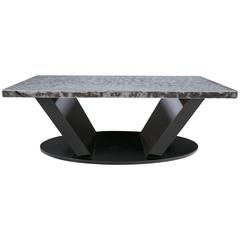 Chic Tin Topped Coffee Table