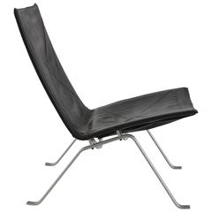 Poul Kjærholm PK22 in Black Leather for E. Kold Christensen 11