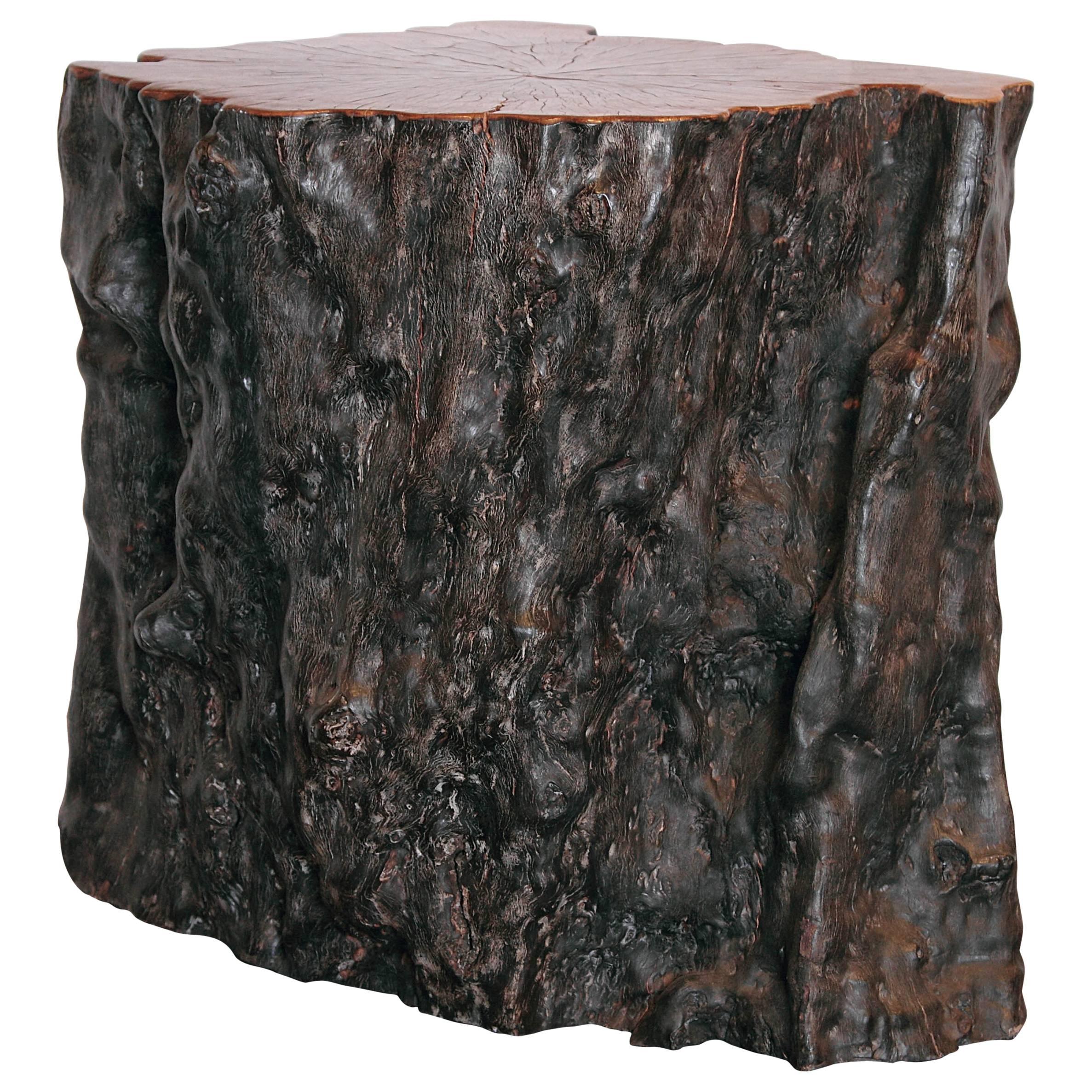 Organic Lychee Wood Stump