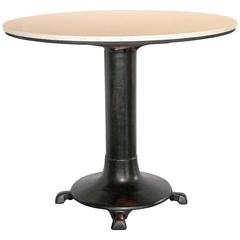 Industrial Pub Style Table, 34"H 4