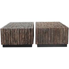 Organic Log Cocktail Tables 5