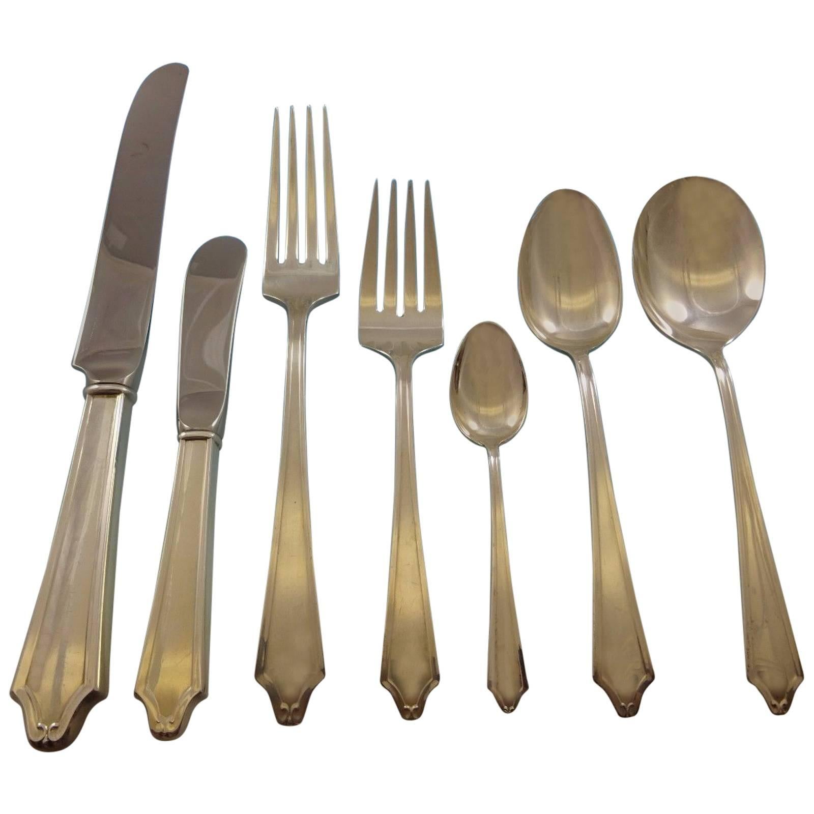 Minuet by International Sterling Flatware Service for Eight Set of 60 Pieces