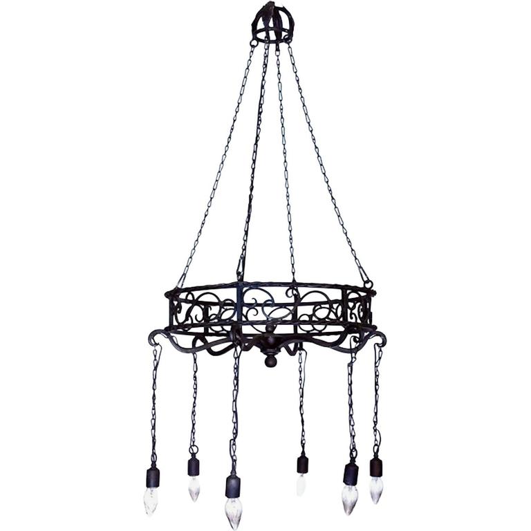Spanish Colonial Chandelier For Sale at 1stdibs