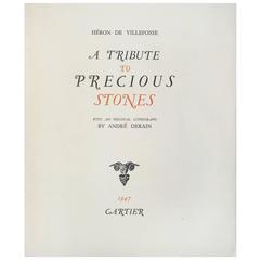 Cartier - A Tribute to Precious Stones – with Lithograph by André Derain 1947