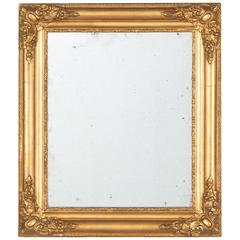 French Napoleon III Giltwood Mirror, circa 1870s 10