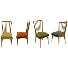 Four Chairs for Dining or Game Table Circa 1950 Denmark