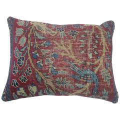 Persian Pictorial Rug Pillow
