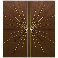 Ray Burst Double Entry Door in Any Size or Specification 5