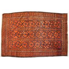 Warm Baluch Rug from Eastern Persia
