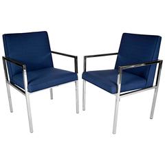 Pair of Mid-Century Modern Lounge Chairs 9