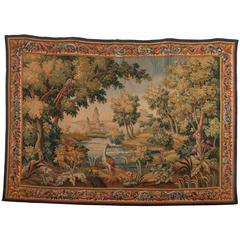 French Aubusson Tapestry, Late 18th Century