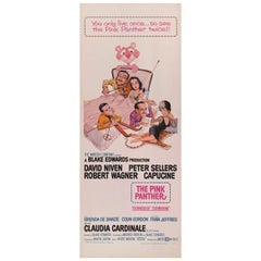 Vintage 'Pink Panther' Original Movie Poster