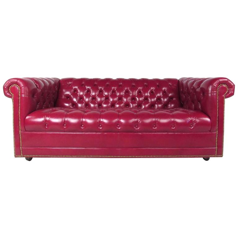 DoubleSided Chesterfield Sofa at 1stdibs