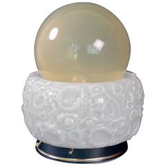 Murano "Osso" Space Age Moon Lamp by Mazzega, 1970s 9