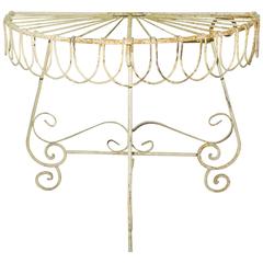 English Iron Garden Demilune 2