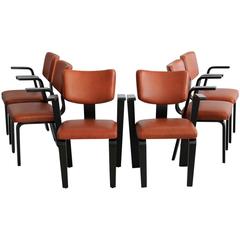 Set of Six Thonet Dining Chairs