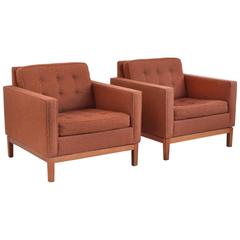 Pair of Steelcase Lounge Chairs in the Manner of Florence Knoll 12