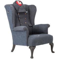 The Royal Air Force Overcoat Wing Chair