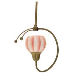Early Scandinavian Mid-Century Ceiling Light, 1930s