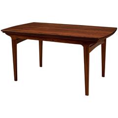 Danish Brazilian Rosewood Expandable Dining Table