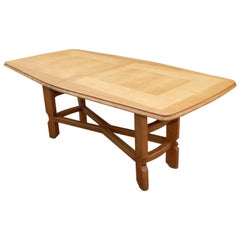 Guillerme et Chambron, Oak Dining Room Table, Edition Votre Maison