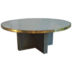 Jacques Adnet Style, Large 1950 Coffee Table
