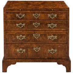 George I Period Walnut Caddy Top Chest of Drawers